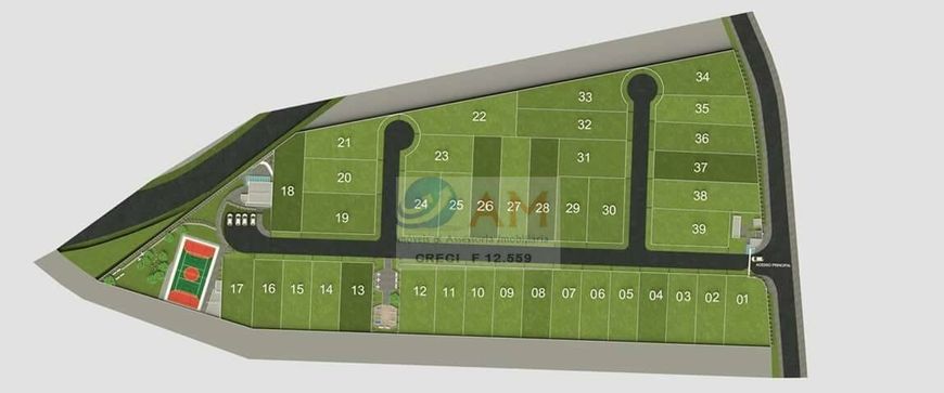 Terreno em Condomínio próximo ao Santa Mônica Clube de Campo, Bairro Atuba- Curitiba - Pr