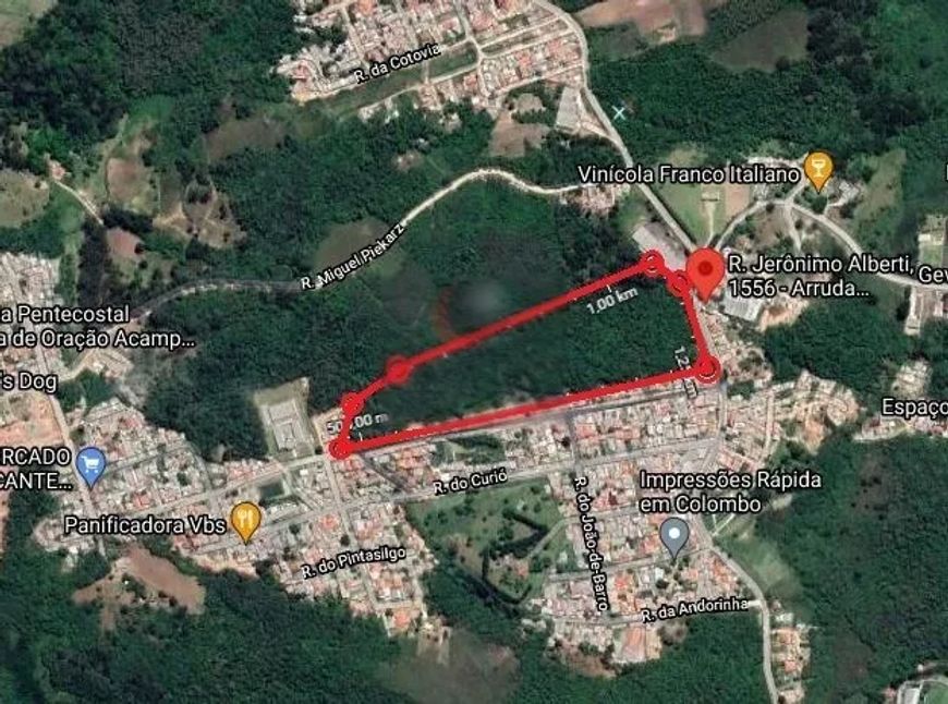 TERRENO A VENDA COM 61908m² NO ARRUDA - COLOMBO/PR