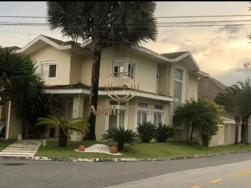 RA Amil Negócios Imobiliários aluga-se belíssimo sobrado mobiliado com 5 Suítes no condomínio Villas
