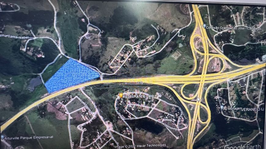 Lote/Terreno para venda tem 65200 metros quadrados em Chácaras Santa Maria - Jacareí - SP