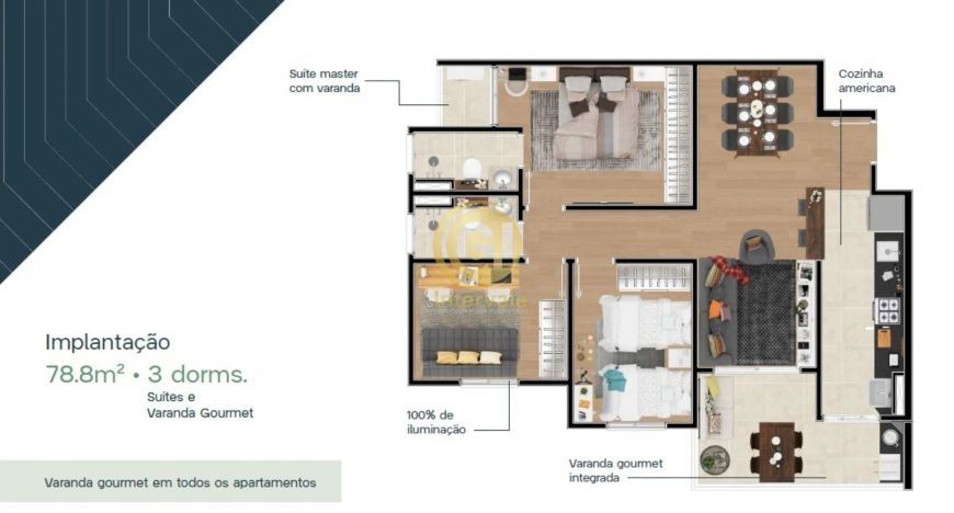 OPORTUNIDADE DE APTO RESIDENCIAL A VENDA NO VILLA BRANCA,JACAREI-SP CONDOMINIO NOVO URBAN YOU. PREVI
