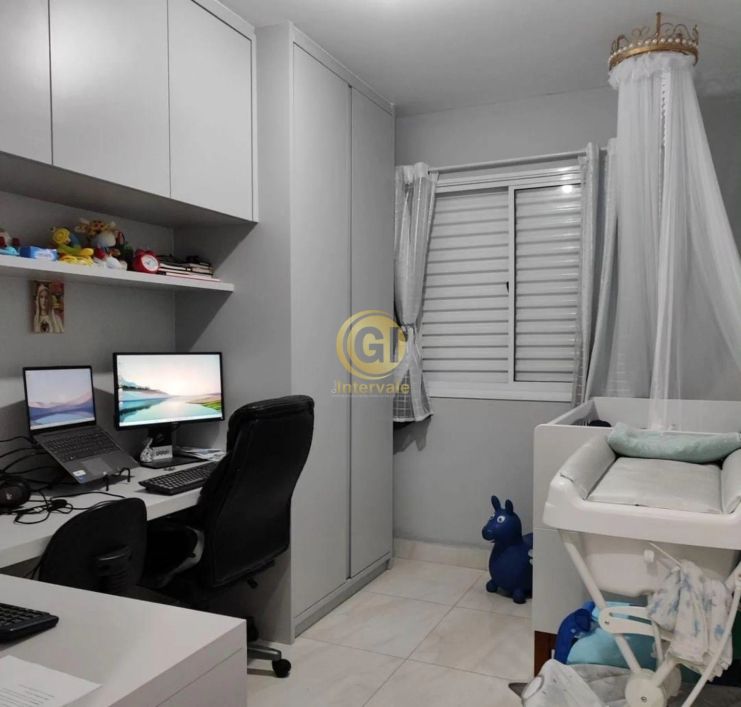 Imperdível: Apartamento à venda em Jacareí-SP, no Jardim Santa Maria, com 2 quartos, 1 banheiro, 2 v