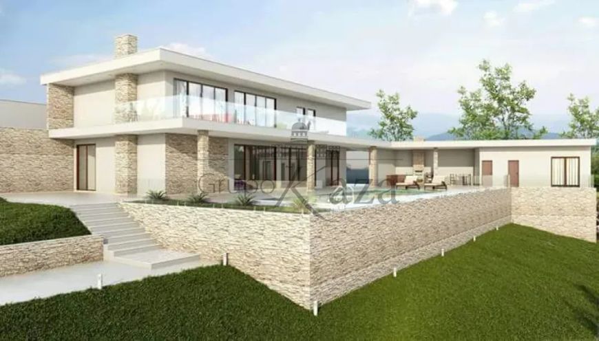 Casa em Condomínio - Residencial Lago Dourado - 5 Suítes - 593,98m².
