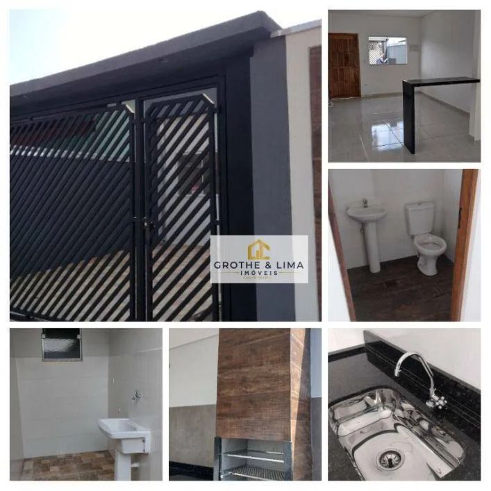 Casa com 3 dormitórios à venda, 88 m² por R$ 429.000,00 - Residencial Santa Paula - Jacareí/SP