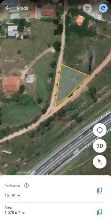 Terreno à venda, 1000 m² por R$ 110.000,00 - Chácaras Santa Maria - Jacareí/SP