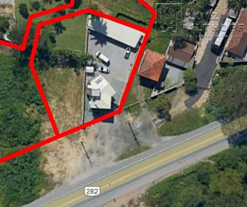 Terreno com 1.548m² + casa à venda - BR 282, Alto Aririú - Palhoça/SC