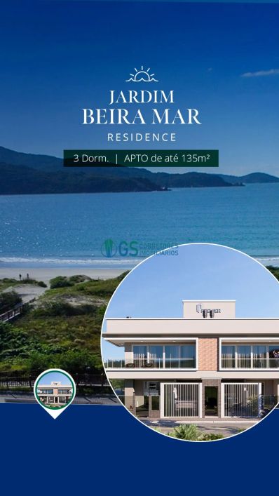 Apartamentos de 3 quartos com 2 suítes, frente mar e com vista permanente para a Praia do Sonho em P