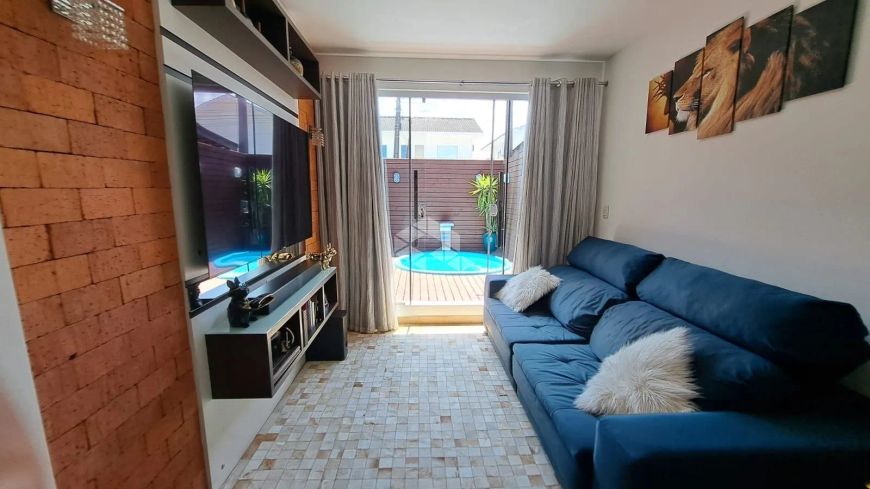 CASA UNIFAMILIAR SENDO 2 DORMITÓRIOS/ QUARTOS NO BAIRRO BARRA DO ARIRIU - PALHOÇA NO VALOR DE R$ 477