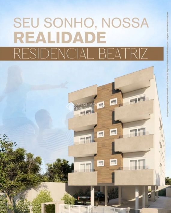Apartamento com 2 quartos e próximo ao mar em Palhoça