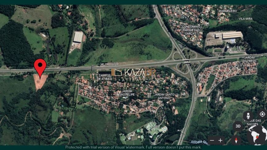 Área à venda, 21500 m² por R$ 5.375.000,00 - Jardim São Felipe - Atibaia/SP