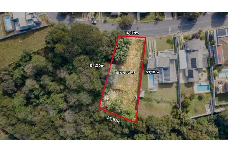 Terreno à venda, 1.147,02m² por R$557.000,00 - Cond. Serra da Estrela - Atibaia /SP