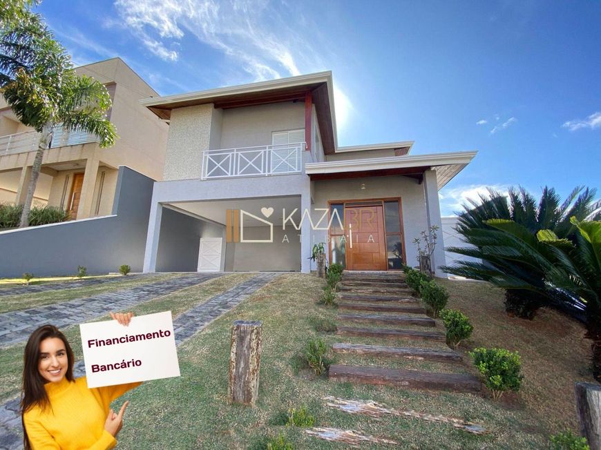 Casa à venda em condomínio fechado, 3 suítes, piscina, 226m2 . $1.600.000 – Terras de Atibaia II – A