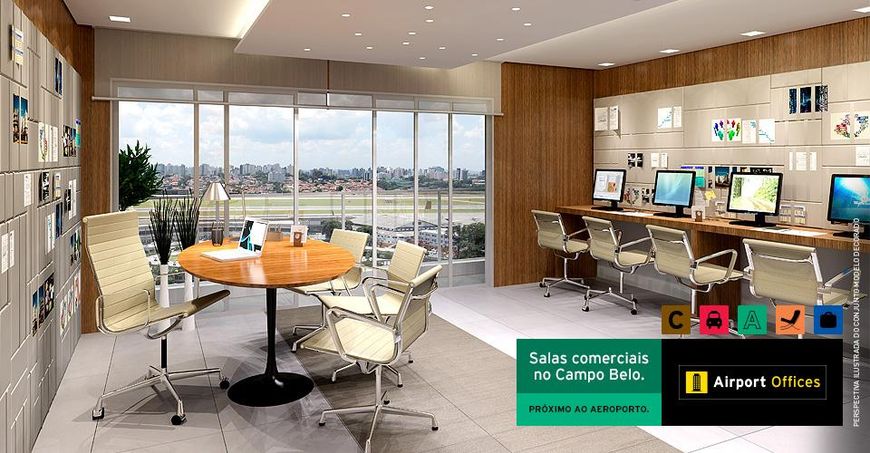 Salas comercias no Campo Belo - 39 a 659 m2 - Consulte Tabela Promocional