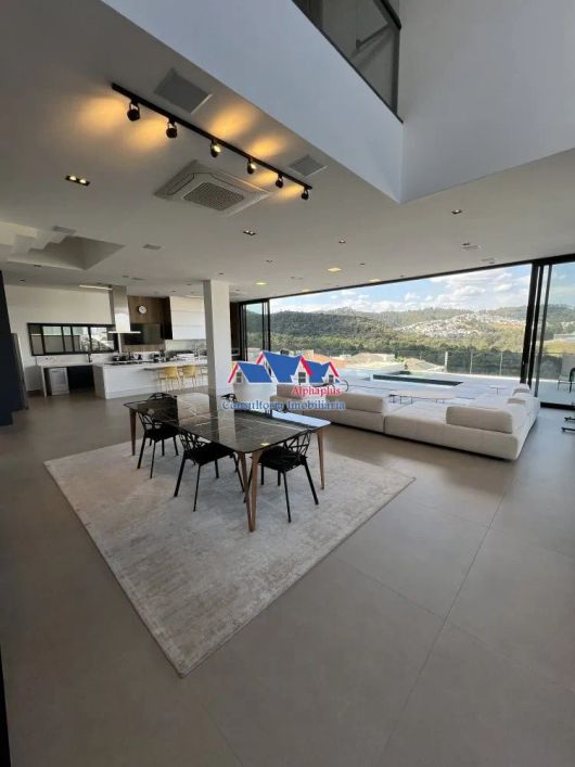 Condomínio Alpha Sítio - 482 m2, 4 suítes, belíssima vista