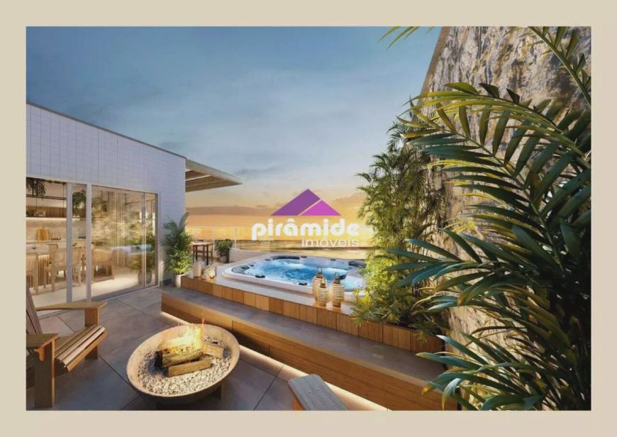 Cobertura com 4 dormitórios à venda, 224 m² por R$ 1.569.200 - Praia das Palmeiras - Caraguatatuba/S