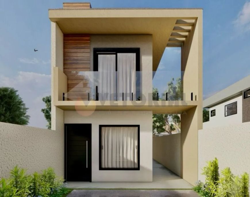 Sobrado com 2 dormitórios à venda, 77 m² por R$ 450.000,00 - Balneário dos Golfinhos - Caraguatatuba