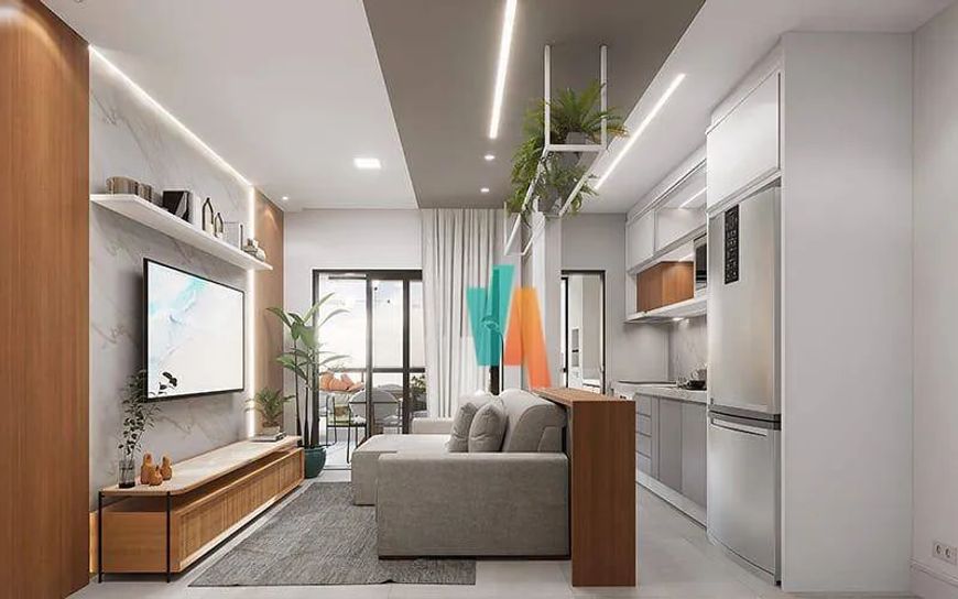 Apartamento com 1 dormitório à venda, 53 m² por R$ 400.000,00 - Porto Novo - Caraguatatuba/SP