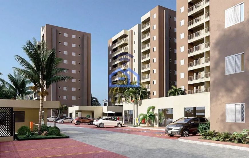Apartamento de 2 dormitórios à venda no bairro do Indaiá em Caraguatatuba, SP - Condomínio completo
