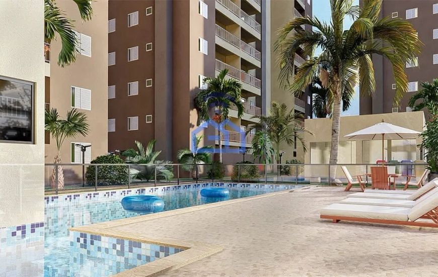 Apartamento de 2 dormitórios à venda no bairro do Indaiá em Caraguatatuba, SP - Condomínio completo