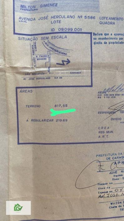 Terreno à venda, 1050 m² por R$ 1.300.000,00 - Porto Novo - Caraguatatuba/SP