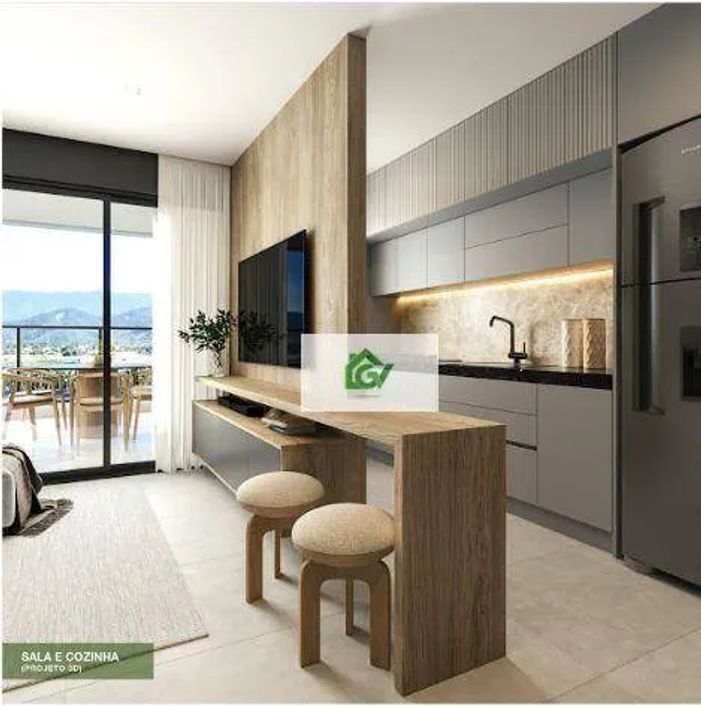 Apartamento com 2 dormitórios à venda, 75 m² por R$ 472.350 - Jardim Arua - Caraguatatuba/SP