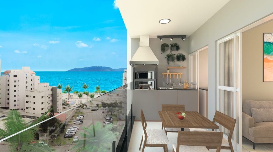 Apartamento com 2 dormitórios à venda, 73 m² por R$ 680.104,00 - Martim de Sá - Caraguatatuba/SP
