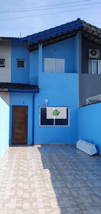 Sobrado com 3 dormitórios à venda, 111 m² por R$ 480.000,00 - Pontal de Santa Marina - Caraguatatuba