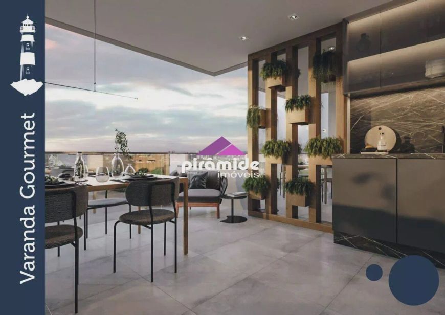 Apartamento com 2 dormitórios à venda, 85 m² por R$ 620.000- Martim de Sá - Caraguatatuba/SP