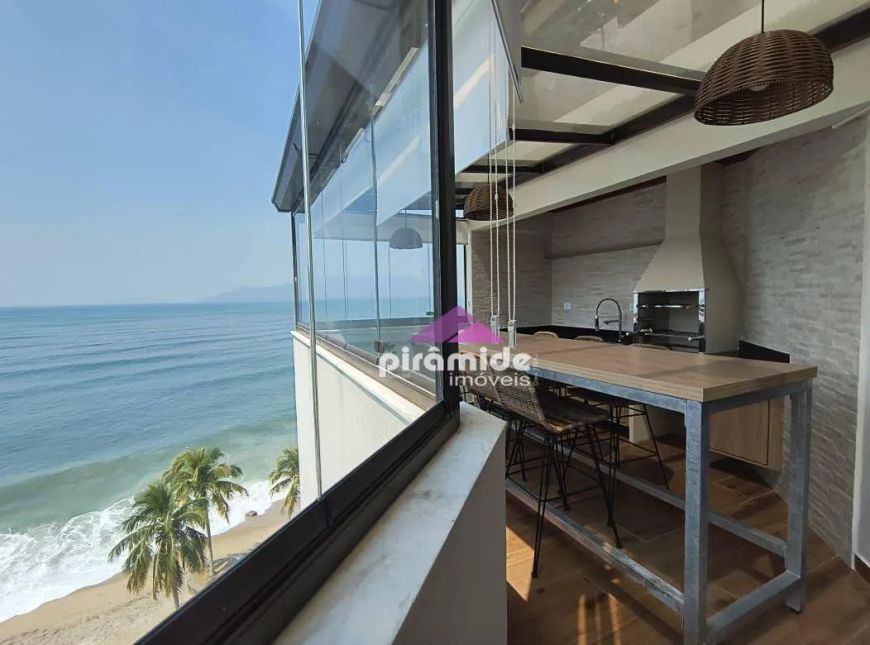 Apartamento Duplex com 3 dormitórios à venda, 133 m² por R$ 1.250.000,00 - Prainha - Caraguatatuba/S