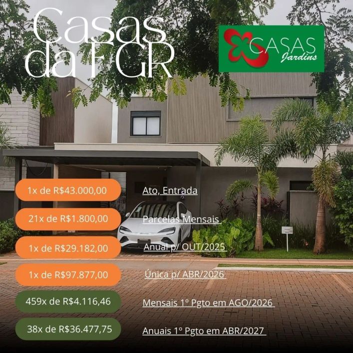 Casa de condomínio à venda em Senador Canedo/Goiânia