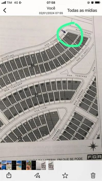 Lote de esquina no Jardins Parma
