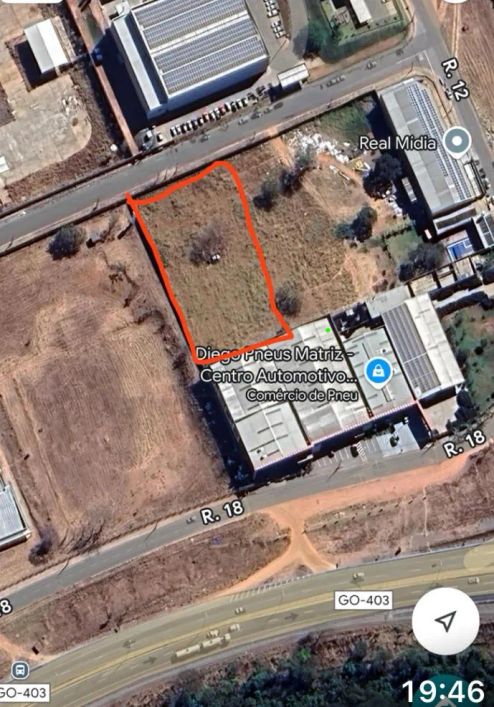 OPORTUNIDADE ÚNICA, ÁREA COM 2.694M² NO POLO EMPRESARIAL NO VA CANAÃSENADOR CANEDO- GO
