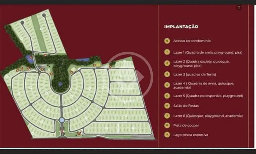 REF: Office1042 Lote no condomínio Villa Toscana com 1.036m², Senador Canedo-GO codigo: 20882