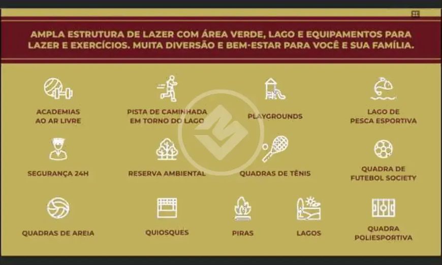 REF: Office1042 Lote no condomínio Villa Toscana com 1.036m², Senador Canedo-GO codigo: 20882