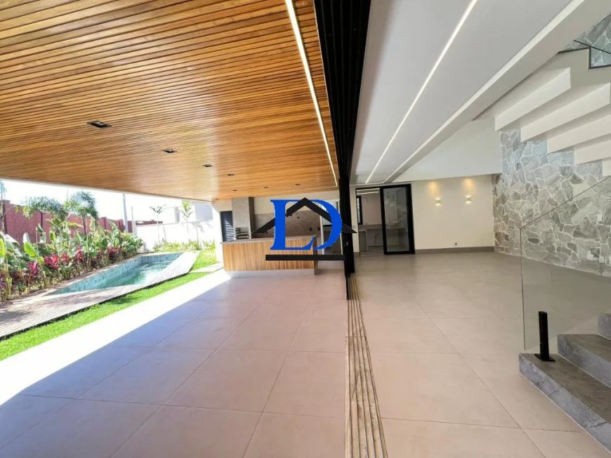 Casa de luxo em condomínio no Jardins Bolonha, Senador Canedo-GO: 4 quartos, 4 suítes, 2 salas, 5 ba