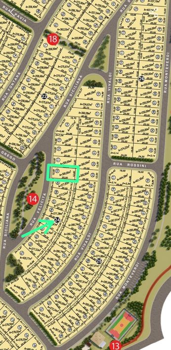 Vendo lote Jardins Parma FGR, 300 m2, Rua felicitá Lote à Venda, 300 por R$ 279.000 no setor Residen