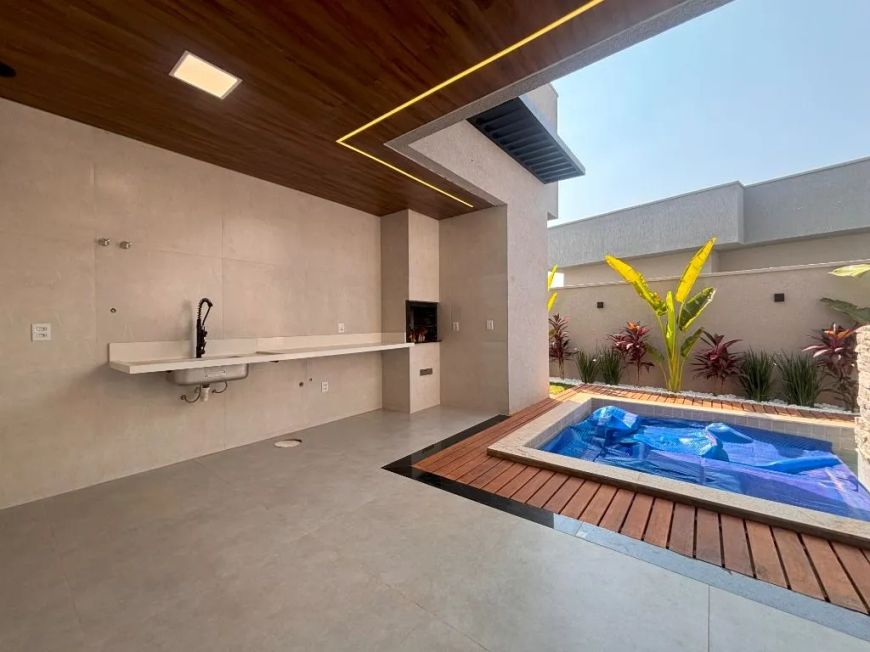 Casa de 185 m² com 04 suítes à venda por R$ 1.500.000 - Terras Alpha Residencial 2 - Senador Canedo/