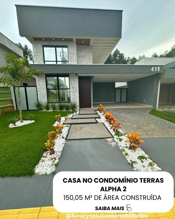 Casa 3 quartos 1 suite terras alpha 2 - Oportunidade terras Alpha 2 senador Cane