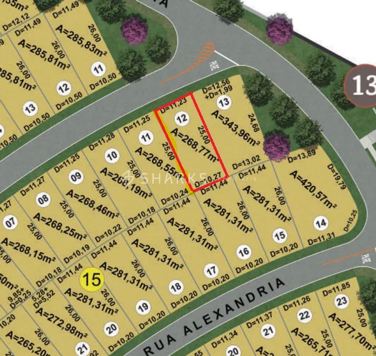 Ágio Lote Jardins Roma 268m²