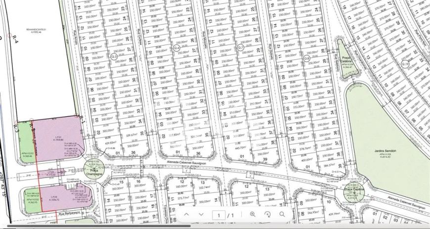 Lote de Esquina no Vinhas Flamboyant