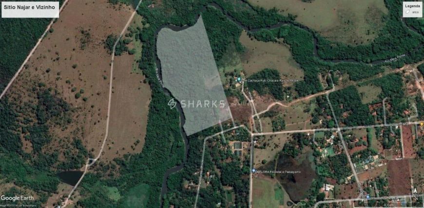 Área Estância Vargem Bonita 48,600m²