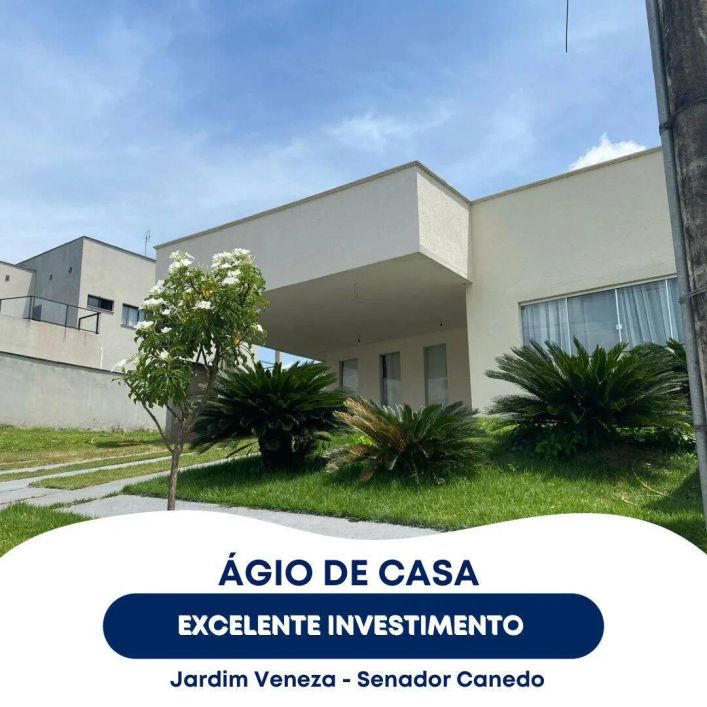 Ágio de casa térrea, localizada no Condomínio Jardim Veneza
