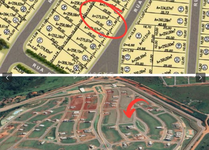 Lote Jardins Parma 275m²