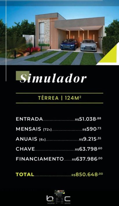 Casa em condominio fechado