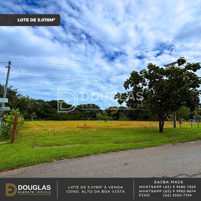 LOTE À VENDA COND ALTO DA BOA VISTA