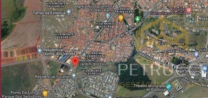 Terreno à venda, 644 m² por R$ 1.372.000,00 - Parque Brasil 500 - Paulínia/SP
