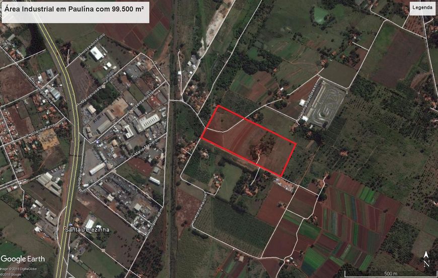Imóvel Industrial em Paulínia com 99.500 m² próximo ao Kart