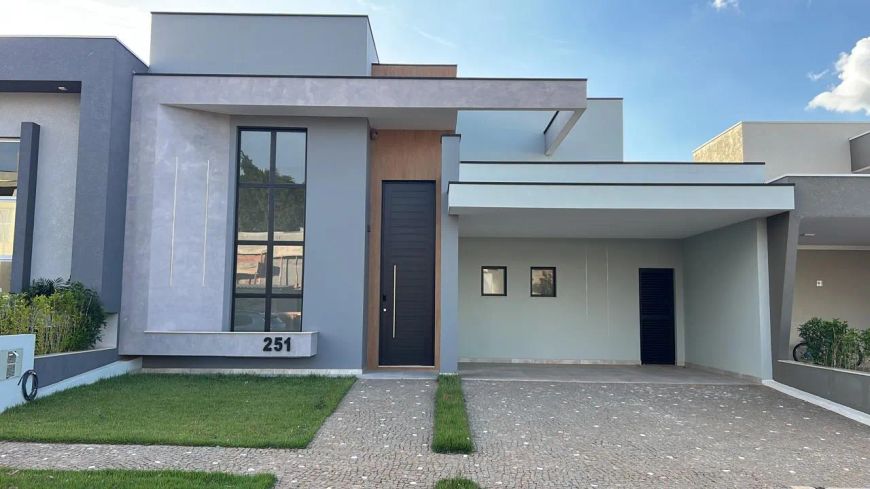 Casa térrea alto padrão à venda no Condomínio Royal Garden em Betel em Paulínia - SP