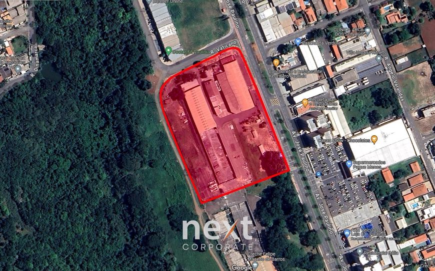 Vendo Área com 23.000 m² na Avenida José Paulino em Paulínia