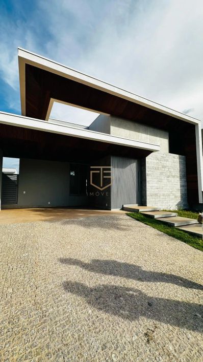 Casa à venda em Paulínia, Parque Brasil 500, com 4 suítes, com 211.78 m², Santorini Residencial Club